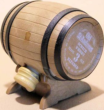 Old St. Andrews Mini-Fass Premium Blended Whisky 5 cl 